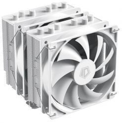    ID-Cooling SE-206-XT White, 2x120 , /, Intel: 1851, 1700, 1200, 1151, 1150, 1155, 1156, AMD: AM5, AM4, 136156120 , 4-pin PWM,  250 