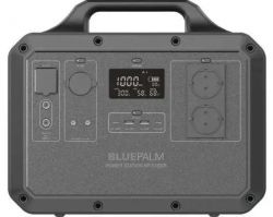   Bluepalm BP-S1500F, Black, 1500  / 1568 /,  , 1xType-C (60 ), 2xUSB (5, 3), 2 x    230V,  LiFePO4 -  4