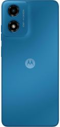  Motorola G04, Satin Blue, 2 Nano-SIM, 6.56" (1612720, IPS), Unisoc Tiger T606 (8x1.6GHz), RAM 4GB, ROM 64GB, MicroSD ( 1 ), GPS, WiFi, Bluetooth, 16Mp + 5Mp, 5000 mAh, Type-C, IP52, Android 14 (PB130045RS) -  6