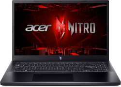  Acer Nitro V 15 ANV15-51-545T, Obsidian Black, 15.6" (1920x1080, IPS), Core i5-13420H (8x2.1-4.6 GHz), 16Gb DDR5, 512Gb NVMe, GeForce RTX 4050 (6Gb), WiFi 6E, Bluetooth 5.1, Web, 1xType-C / 3xUSB 3.0, HDMI, 57 Wh,   (NH.QNBEU.00D) -  2