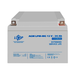    12 26 LogicPower LPM-MG 12V-26 Ah AGM , 175166125 (6557) -  2