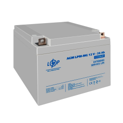    12 26 LogicPower LPM-MG 12V-26 Ah AGM , 175166125 (6557) -  3