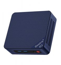  Beelink MINI S12, Black, N95 (4x3.4 GHz, 15 ), 16Gb DDR4 3200 MHz SO-DIMM, 500Gb SSD NVMe, 1x2.5" SATA, UHD Graphics, WiFi 5, Bluetooth 4.2, GLan, 4xUSB 3.2, 2xHDMI, Windows 11 Pro,  VESA   (BLMS12N9516500BK_W6)