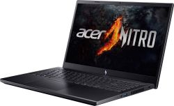  15" Acer Nitro V 15 ANV15-41-R7VL (NH.QSJEX.001) Obsidian Black 15.6" FullHD 1920x1080 IPS  144Hz, AMD Ryzen 5 7535HS 3.3-4.55GHz, RAM 16GB, SSD 512GB, nVidia GeForce RTX 2050 4GB, DOS,   -  2