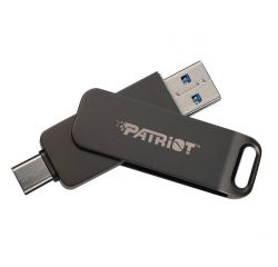   USB 32Gb Patriot Rage R550, Black, Type-C / USB 3.2 Gen 1,  100 / (PE32GR550DSAD)