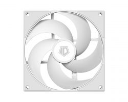  140 , ID-Cooling AS-140-W DUET, White, 140x140x25 , PWM, 300200~1800 10% /, 24.9 , 4-pin,   -  2