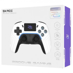  Proove Skadi, White,  (Bluetooth), PS4 / PC / Android, ,  600 mAh, Type-C (WGSK00022002) -  6