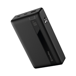    20000 mAh, ColorWay, Black, 65 , 2xType-C (PD3.0) / 1xUSB (QC4.0),  LED  (CW-PB200LPA3BK-PDD)