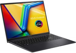  16" Asus VivoBook 16X OLED M3604YA-L2284 (90NB11A1-M00CL0) Indie Black 16.1" WQUXGA 3840x2400 , AMD Ryzen 5 7430U 2.3-4.3GHz, RAM 16GB, SSD 512GB, AMD Radeon Graphics, DOS -  2