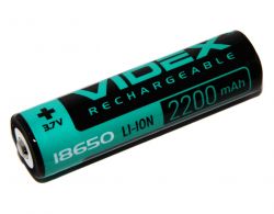  18650, 2200 mAh, Videx, 1 , Li-ion,  , 