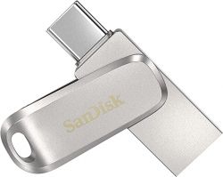 SanDisk  128GB USB-Type C Dual Drive Luxe SDDDC4-128G-G46 -  1
