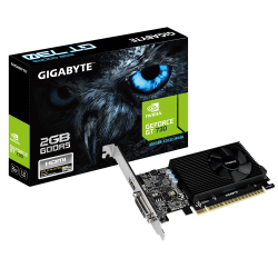 ³ GeForce GT730, Gigabyte, 2Gb GDDR5, 64-bit, DVI/HDMI, 902/5000 MHz, Low Profile (GV-N730D5-2GL)