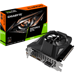 ³ GeForce GTX 1650, Gigabyte, OC, 4Gb GDDR6, 128-bit, DVI/HDMI/DP, 1635/12000 MHz (GV-N1656OC-4GD)