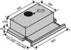  Ventolux GARDA 60 INOX (900) LED -  6