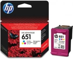  HP 651 (C2P11AE), Color, DJ Ink Advantage 5575/5645/OfficeJet 202, OEM -  1