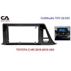   CraftAudio TOY-22-033 TOYOTA C-HR 2018-2019 USA