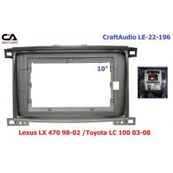   CraftAudio LE-22-196 Lexus LX 470 98-02 / Toyota LC 100 03-08 10" -  1