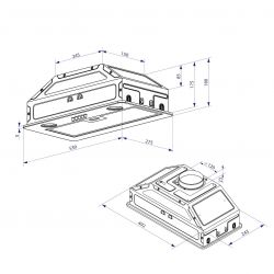  Minola HBI 52621 BL GLASS 700 LED -  9