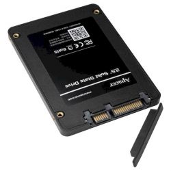   960Gb, Apacer AS340 Panther, SATA3, 2.5", 3D TLC, 550/510 MB/s, Bulk (AP960GAS340G) -  2