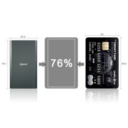 SSD  Apacer AS723 500GB USB 3.2 Gen 2x2 Type-C (AP512GAS723B-1) -  6