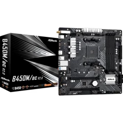   ASRock B450M/AC R2.0 (s-AM4, AMD B450, DDR4) -  6