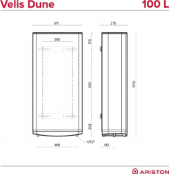  Ariston VELIS DUNE 100 EU (4018005) -  5