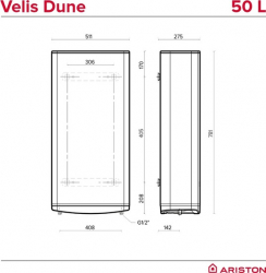  Ariston VELIS DUNE 50 EU (4018003) -  5