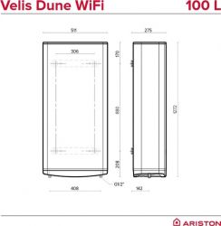  Ariston VELIS DUNE WIFI 100 EU (4018002) -  5