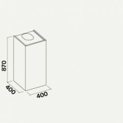  Falmec MIRA WHITE 40 800 (CMWN40.E0P2#ZZZB491F) -  4