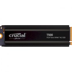   SSD 1Tb, Crucial T500, PCI-E 4.0 x4, M.2 2280, 3D TLC, 7300/6800 /,   (CT1000T500SSD5) -  2