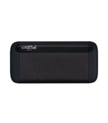   SSD, 1Tb, Crucial X8, Black, USB 3.2 Gen.2,  1050 MB/s (CT1000X8SSD9) -  1
