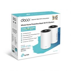  TP-Link Deco PX50 2PK AX3000 + Powerline G1500 (DECO-PX50-2-PACK) -  6