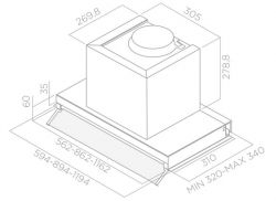  Elica BOX IN PLUS IXGL/A/60 -  10