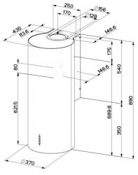  Faber Cylindra Plus Wh Gloss A37 (335.0492.565) -  2