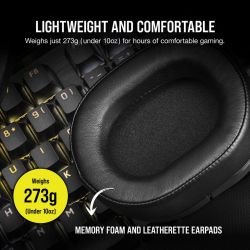  Corsair HS55 Surround Headset Carbon (CA-9011265-EU) -  10