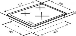    VENTOLUX HG430-W3G CEST (WH) -  6