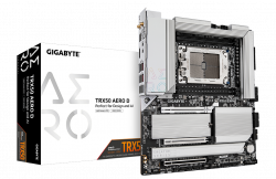 Gigabyte   TRX50 AERO D sTR5 TRX50 4xDDR5 M.2 Wi-Fi BT DP EATX TRX50_AERO_D