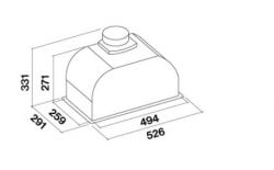  Falmec GRUPPO INCASSO EVO 50 P.E. (CGIW50.E11P2#ZZZI491F) -  3