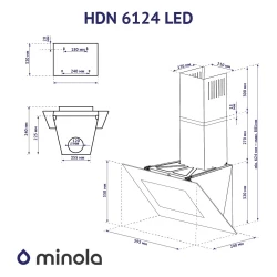  Minola HDN 6124 BL LED -  12