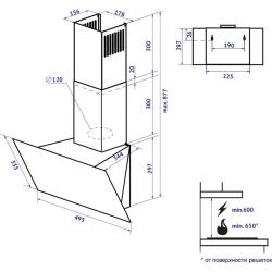  Minola HDN 5222 BL/INOX 700 LED -  9