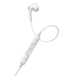  Baseus Encok H17 lateral in-ear Wired Earphone 3.5mm White (NGCR020002) -  4
