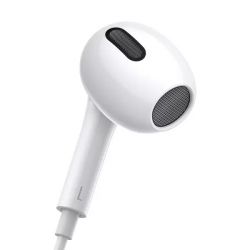  Baseus Encok H17 lateral in-ear Wired Earphone 3.5mm White (NGCR020002) -  5