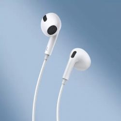  Baseus Encok H17 lateral in-ear Wired Earphone 3.5mm White (NGCR020002) -  9