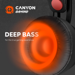  Canyon Gaming GH-8A Black/Orange (CND-SGHS8A) -  12