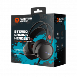  Canyon Gaming GH-8A Black/Orange (CND-SGHS8A) -  6