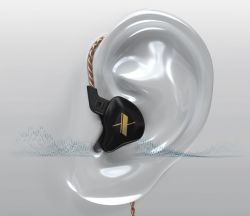  KZ ZS5 (EDX) Mic Black -  10