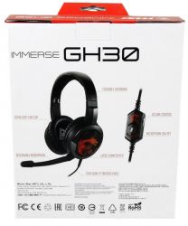  MSI Immerse GH30 Immerse Stereo Over-ear Gaming Headset V2 (S37-2101001-SV1) -  14