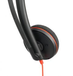  Poly Blackwire 3215 Mono Office Headset Black (8X227AA) -  4