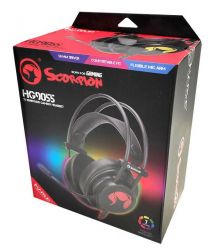  Marvo HG9055 7 colors-LED 7.1 Black -  6