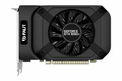 ³ GeForce GTX1050Ti, Palit, StormX, 4Gb GDDR5, 128-bit, DVI/HDMI/DP, 1392/7000 MHz (NE5105T018G1-1070F)